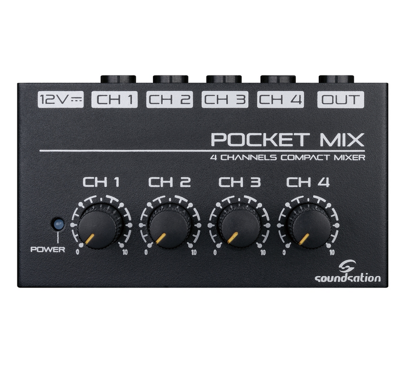 SOUNDSATION POCKET-MIX Audio Mixer