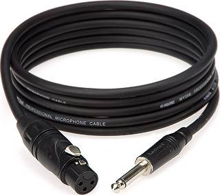 KLOTZ XLR Female - JACK Mono 3.00m Microphone Cable