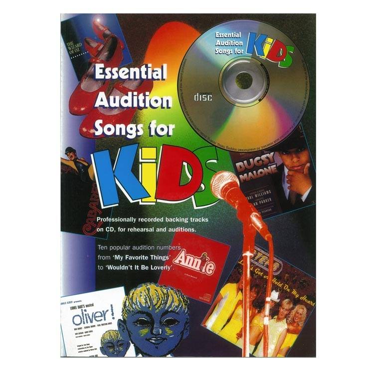 Essential Audition Songs For Kids & CD