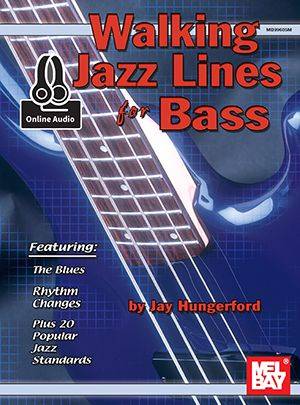 Hungerford - Walking Jazz Lines for Bass & Online Audio