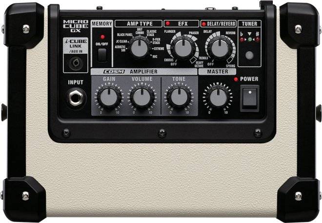 Roland Micro CUBE GX White 3 Watt Guitar Amplifier