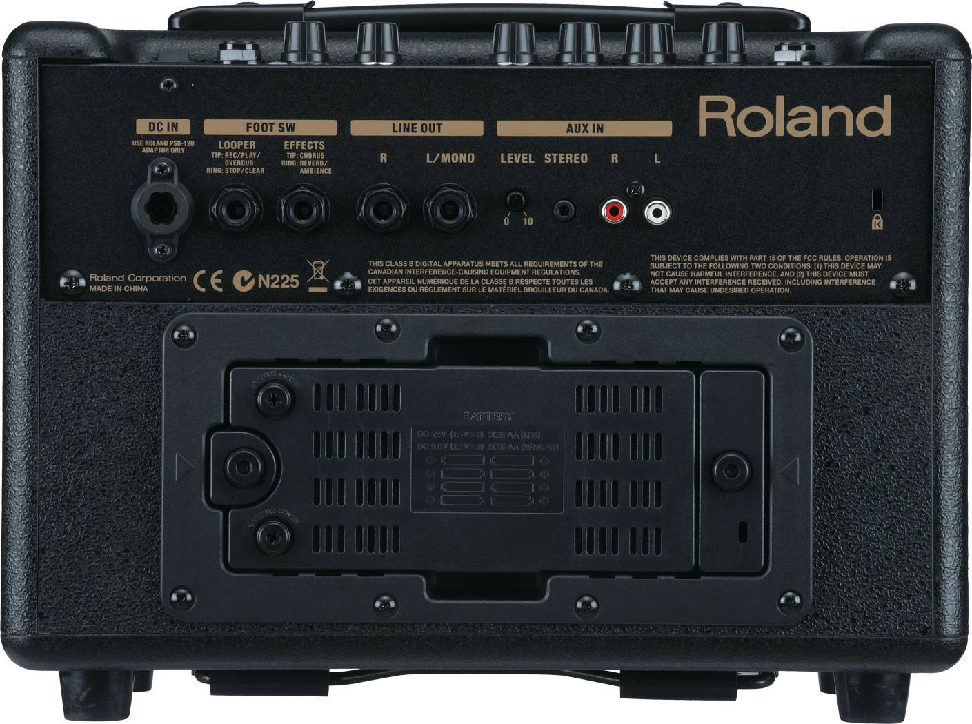Roland Acoustic Chorus 33 Black 30 Watt Acoustic Instruments Amplifier