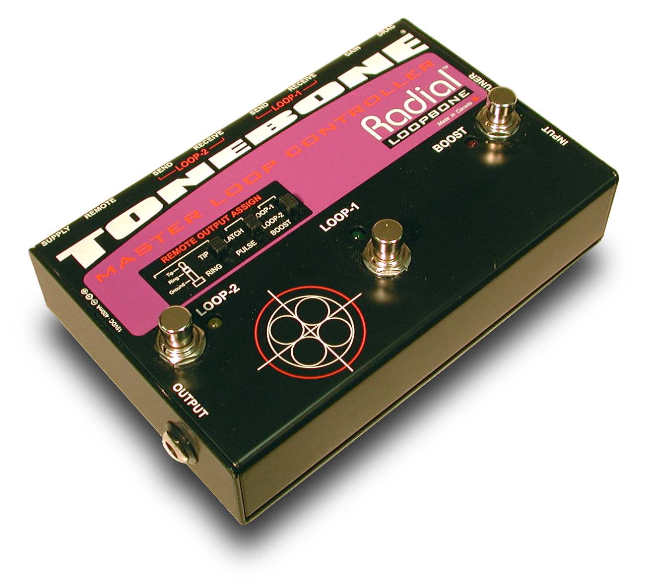 RADIAL Tonebone Loopbone Effects Loop Controller