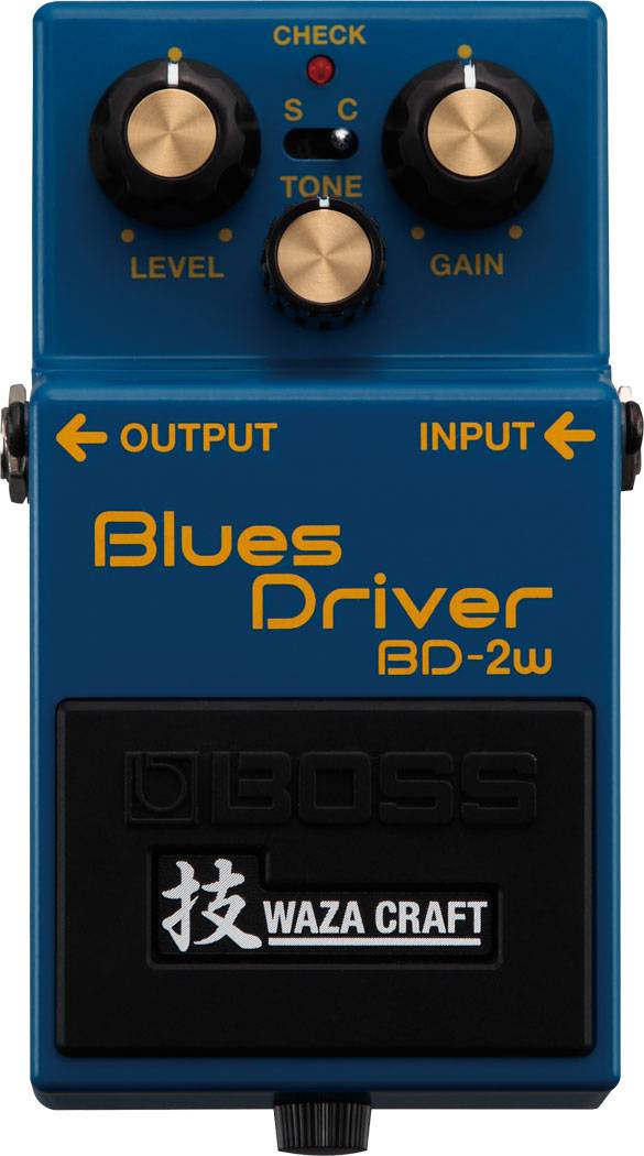 BOSS BD-2W Blues Driver Waza Craft Guitar Single Pedal