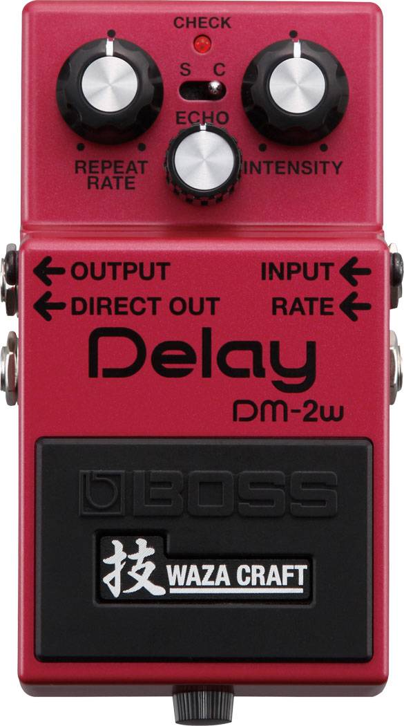 BOSS DM-2W Delay Waza Craft Guitar Single Pedal