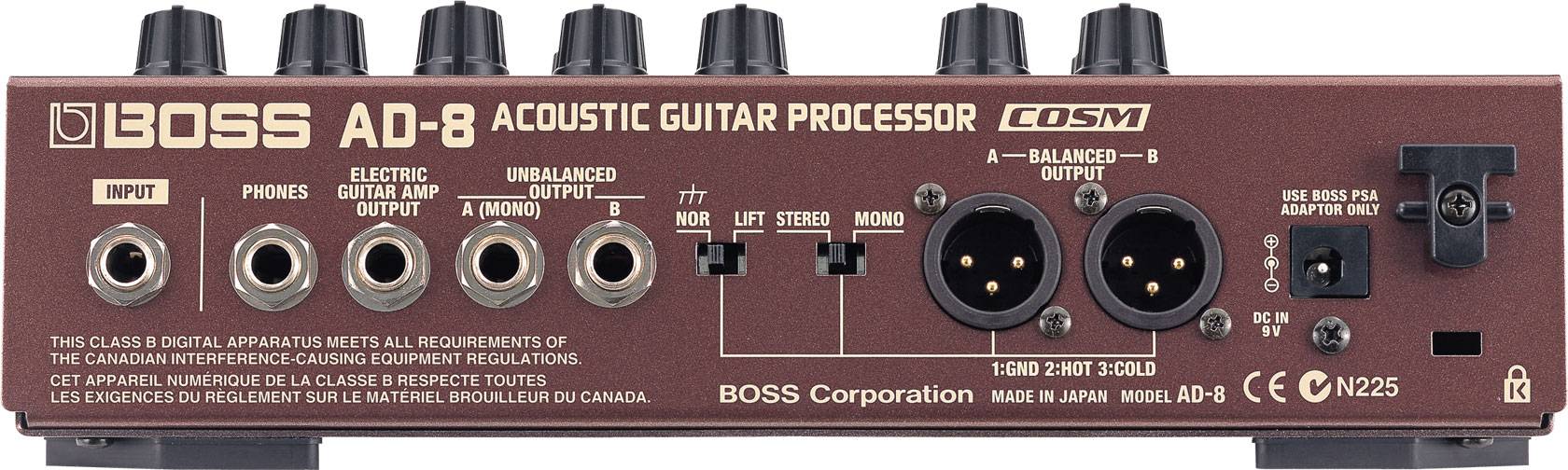BOSS AD-8 Acoustic Instruments Pedal