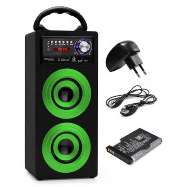Beatfoxx BS-20BT Green (with Battery & Adapter)