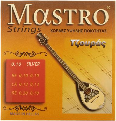 Mastro 010-020 Silver Tzouras String Set