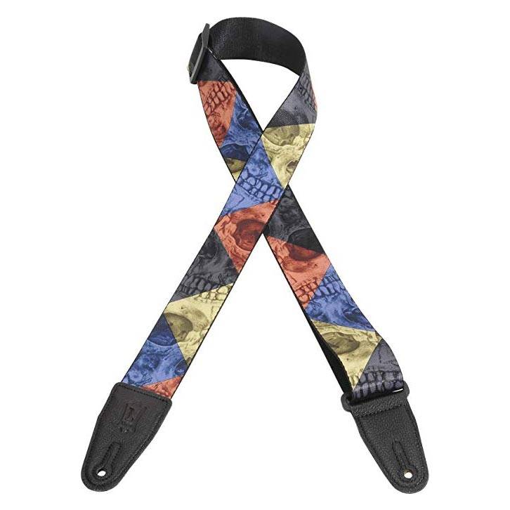 LEVY'S MPS2-130 Sonic Art Polyester 2" Guitar Strap