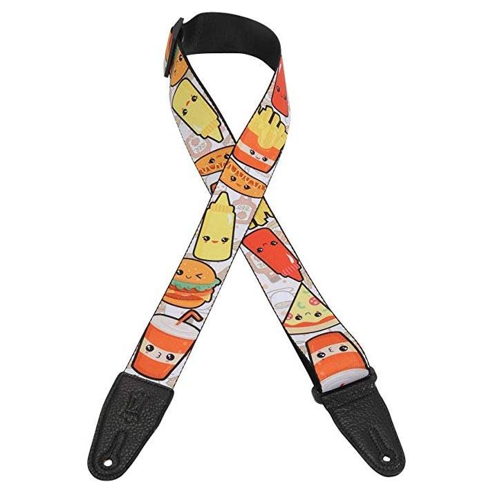 LEVY'S MPS2-131 Sonic Art Polyester 2" Guitar Strap