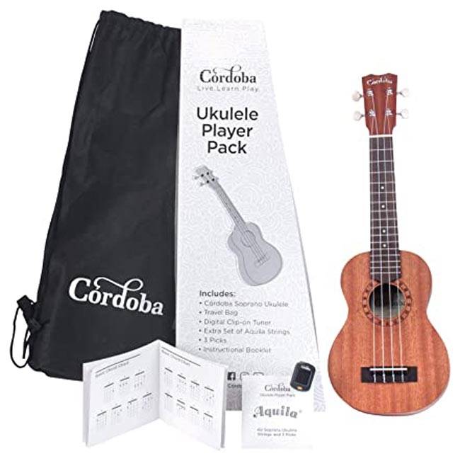 Cordoba Soprano Player Pack Acoustic Ukulele