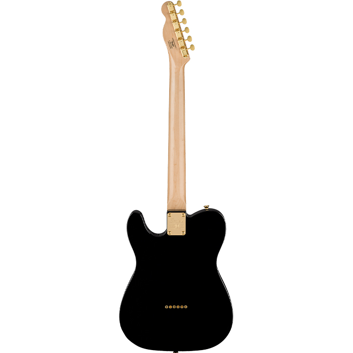 Fender Tele Squier 40th Annniversary Gold Edition Black
