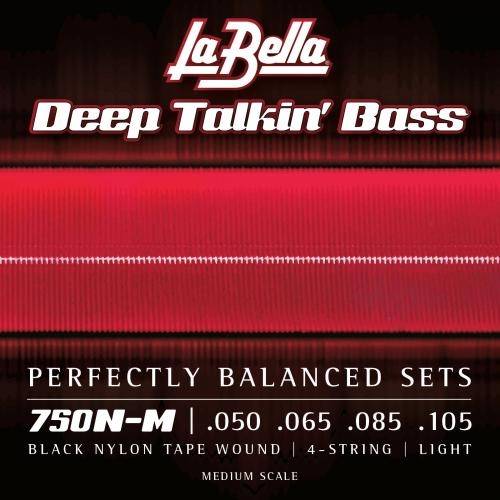 La Bella Black Nylon Tape 750N-B [050-135]