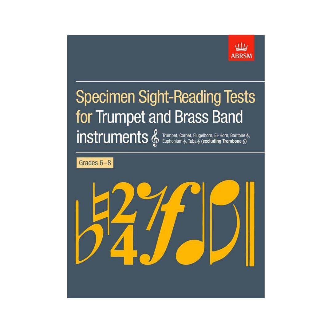 ABRSM - Specimen Sight Reading For Trumpet & Brass Band  Grades 6-8