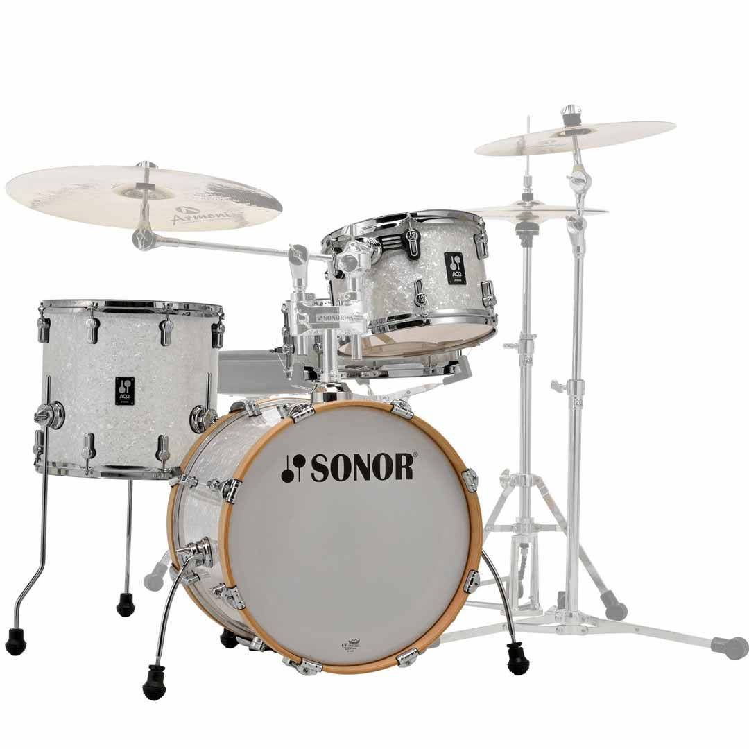 SONOR AQ2 BopSet WHP 17335 White Pearl Drumset