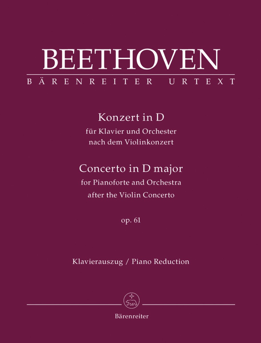 Beethoven - Concerto In D Major For Piano & Orch Op.61