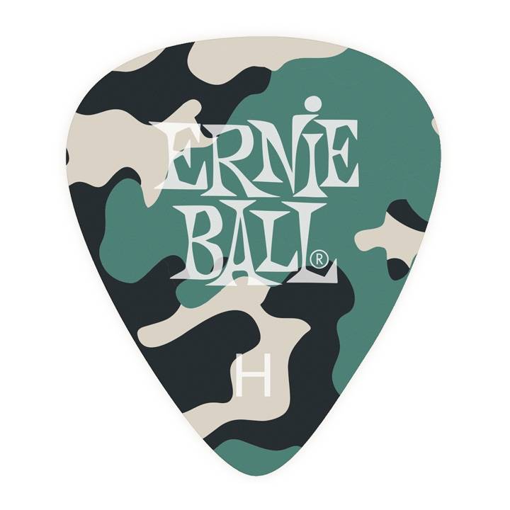 Ernie Ball 9223 Camouflage Standard Heavy Pick (1 Piece)