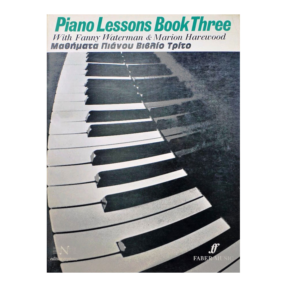 Waterman - Piano Lessons Book Three