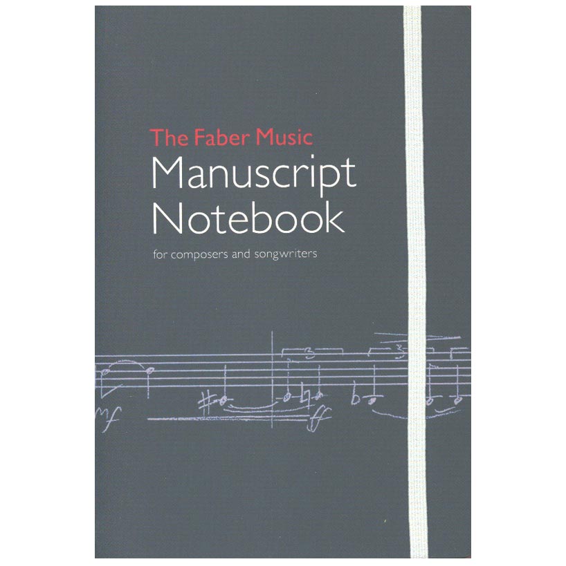 The Faber Music Manuscript Notebook, (6 staves /240 pages)