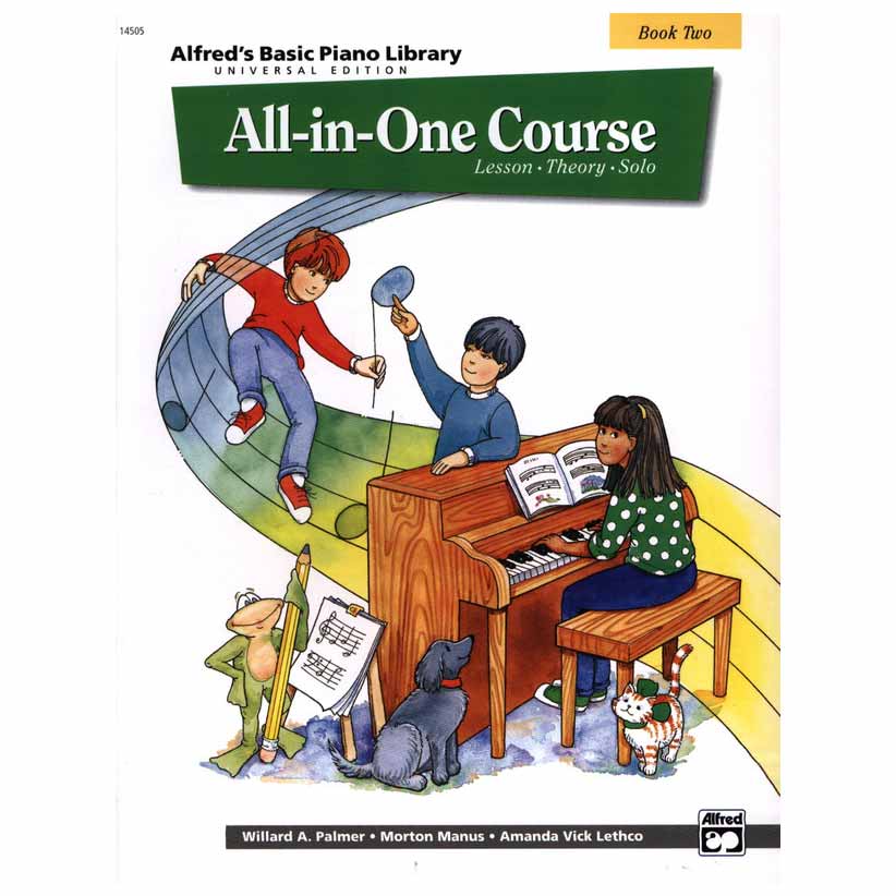 Alfred's Basic Piano Library - All-In-One Course, Book 2