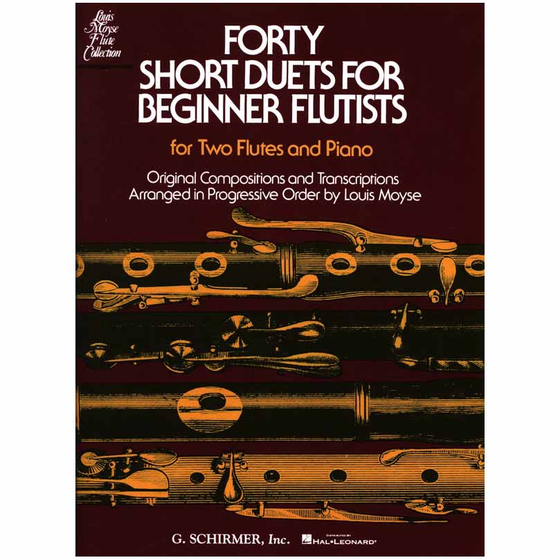 Moyse - Forty Short Duets for Beginner Flutists