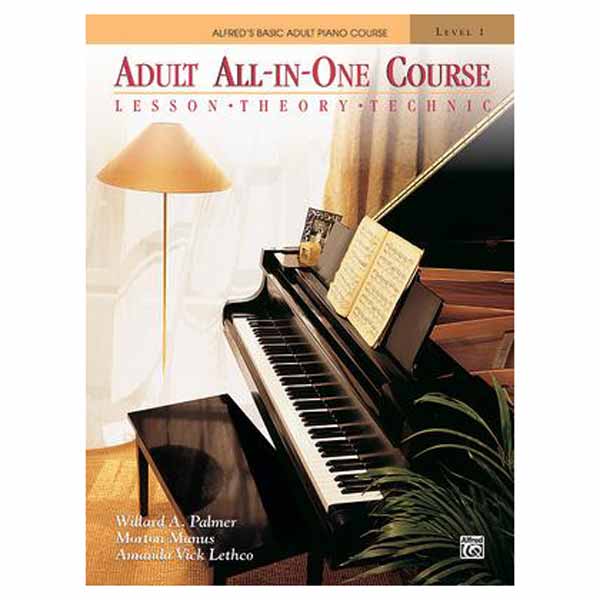 Alfred's Basic Adult Piano Course, All-In-One Course 1