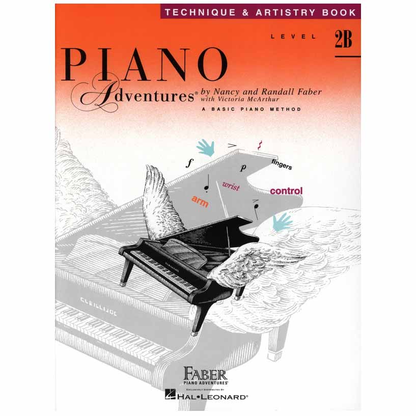 Faber - Piano Adventures, Technique & Artistry Book Level 2B