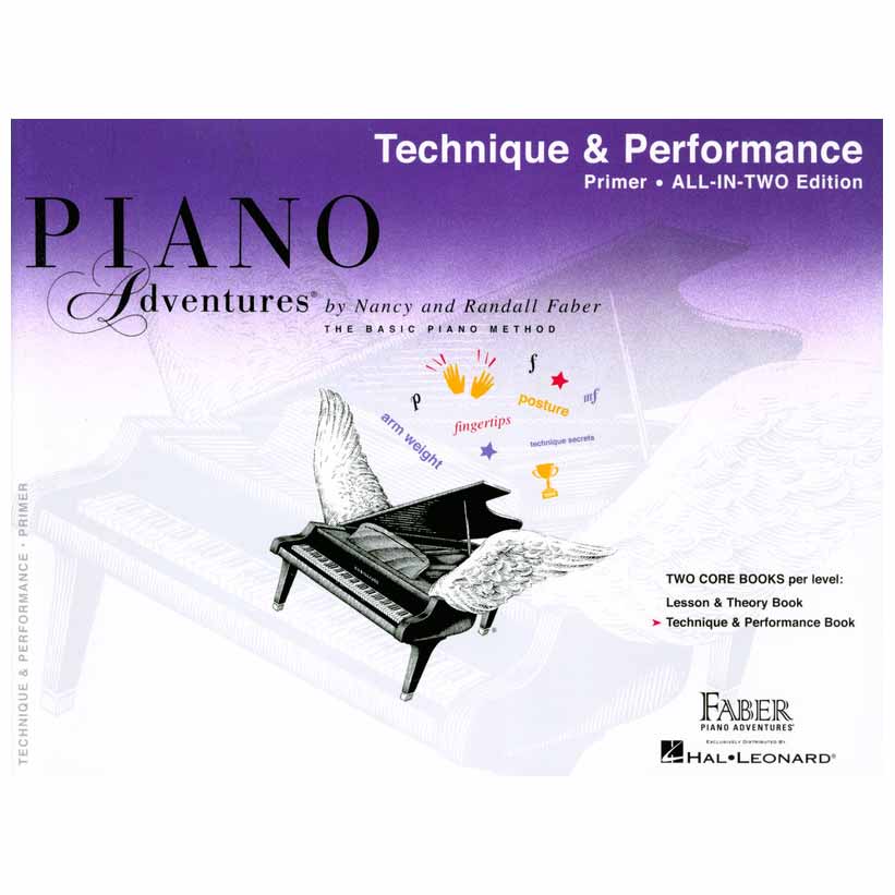 HAL LEONARD Faber - Piano Adventures, All-In-Two, Technique & Performance - Primer Level