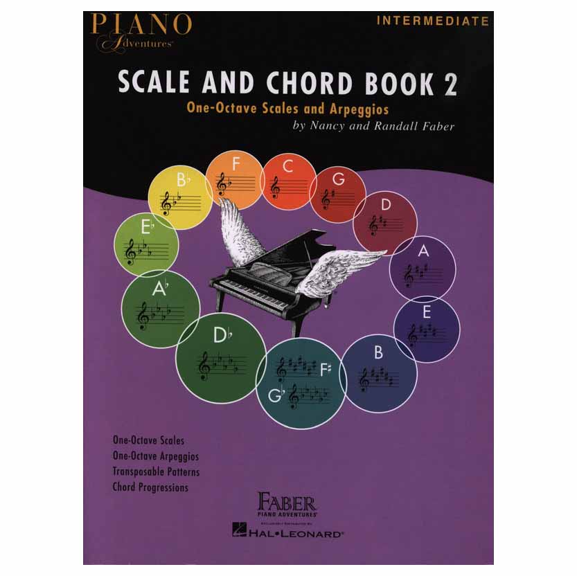 Faber - Piano Adventures, Scale and Chord Book 2