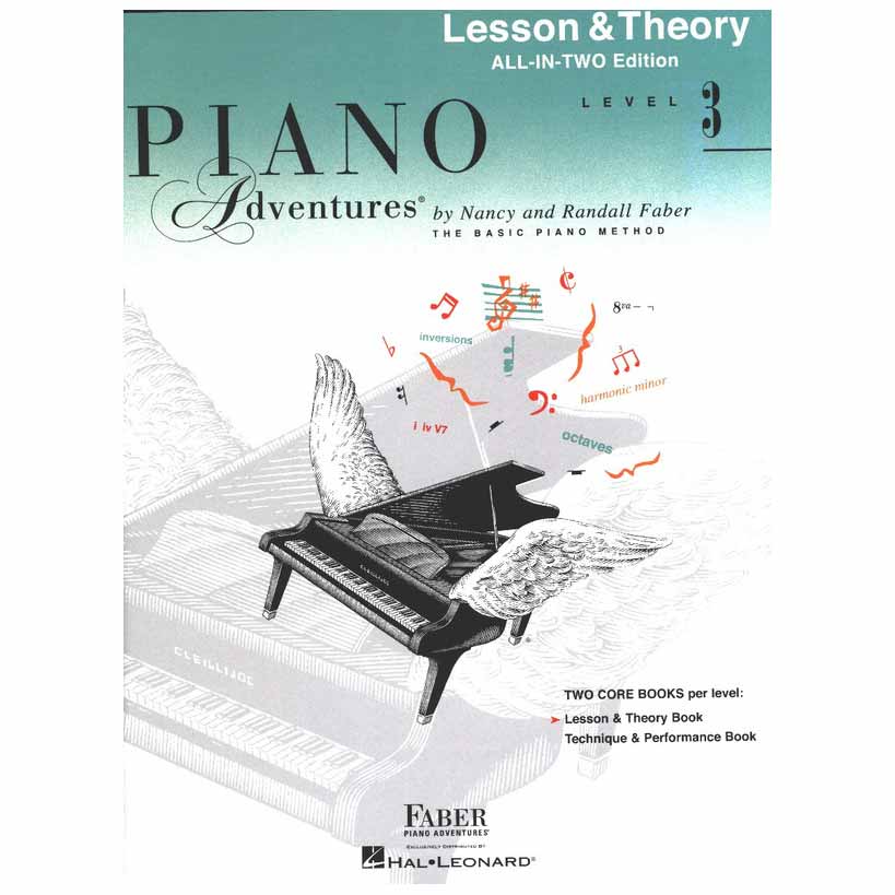 Faber - Piano Adventures, All-In-Two,Technique & Performance, Level 3