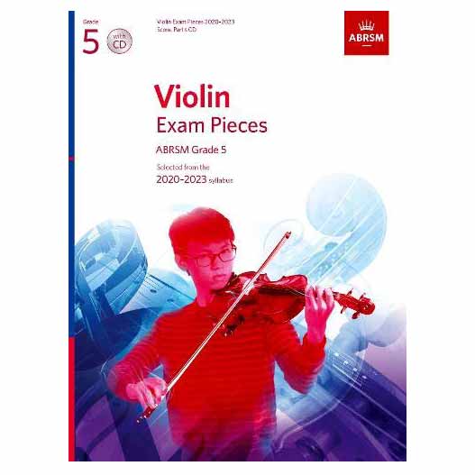 ABRSM - Violin Exam Pieces 2020-23 Score & Part  Grade 5 & CD