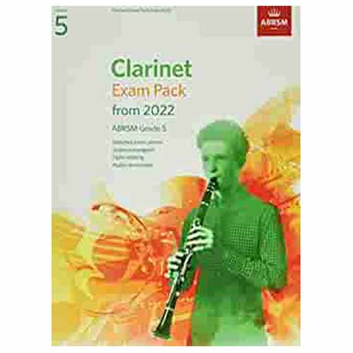Clarinet Exam Pack from 2022, Grade 5