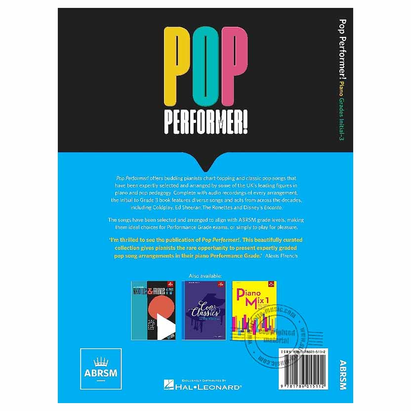 Pop Performer! Piano, Grades Initial - Grade 3