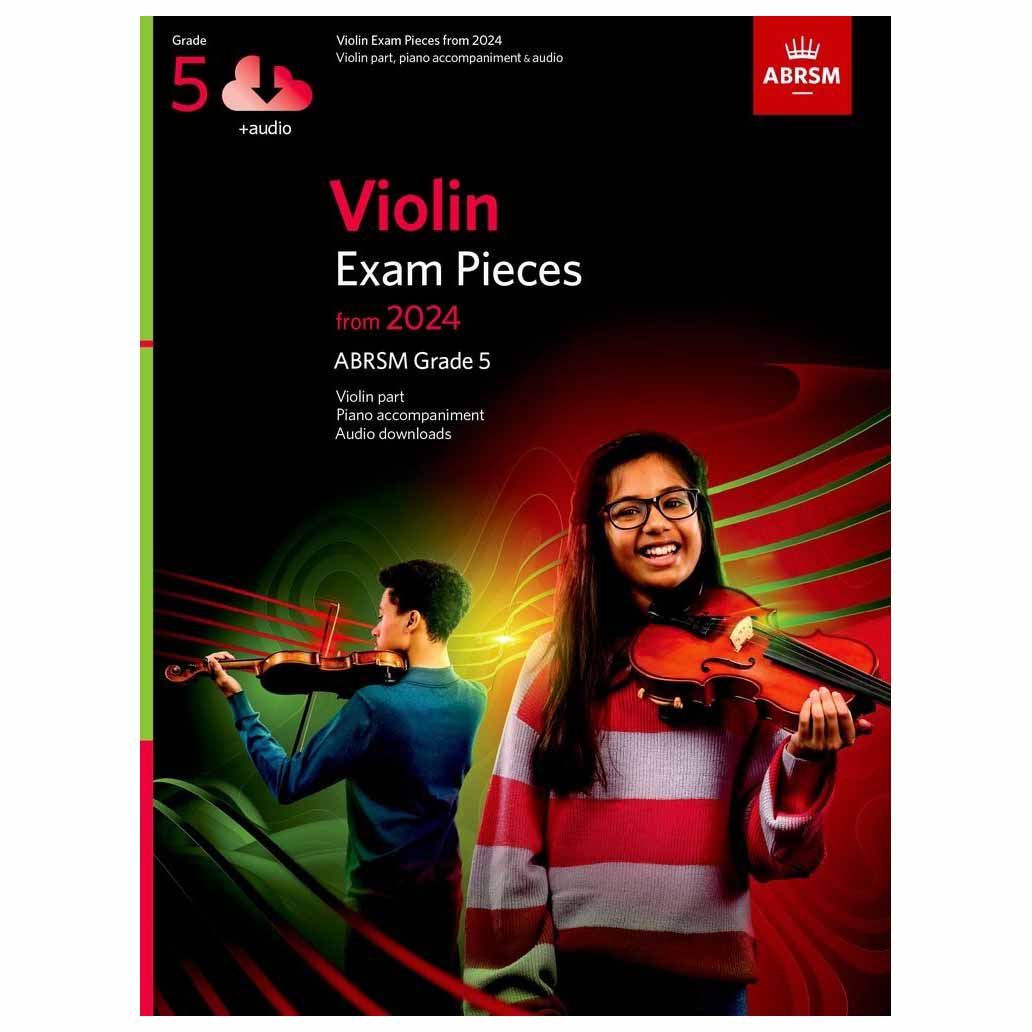 Violin Exam Pieces 2024, Score/Part/Online Audio, Grade 5