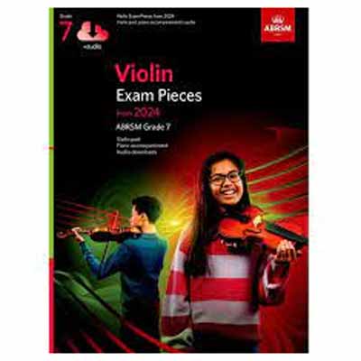 Violin Exam Pieces 2024, Score/Part/Online Audio, Grade 7