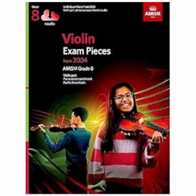 Violin Exam Pieces 2024, Score/Part/Online Audio, Grade 8