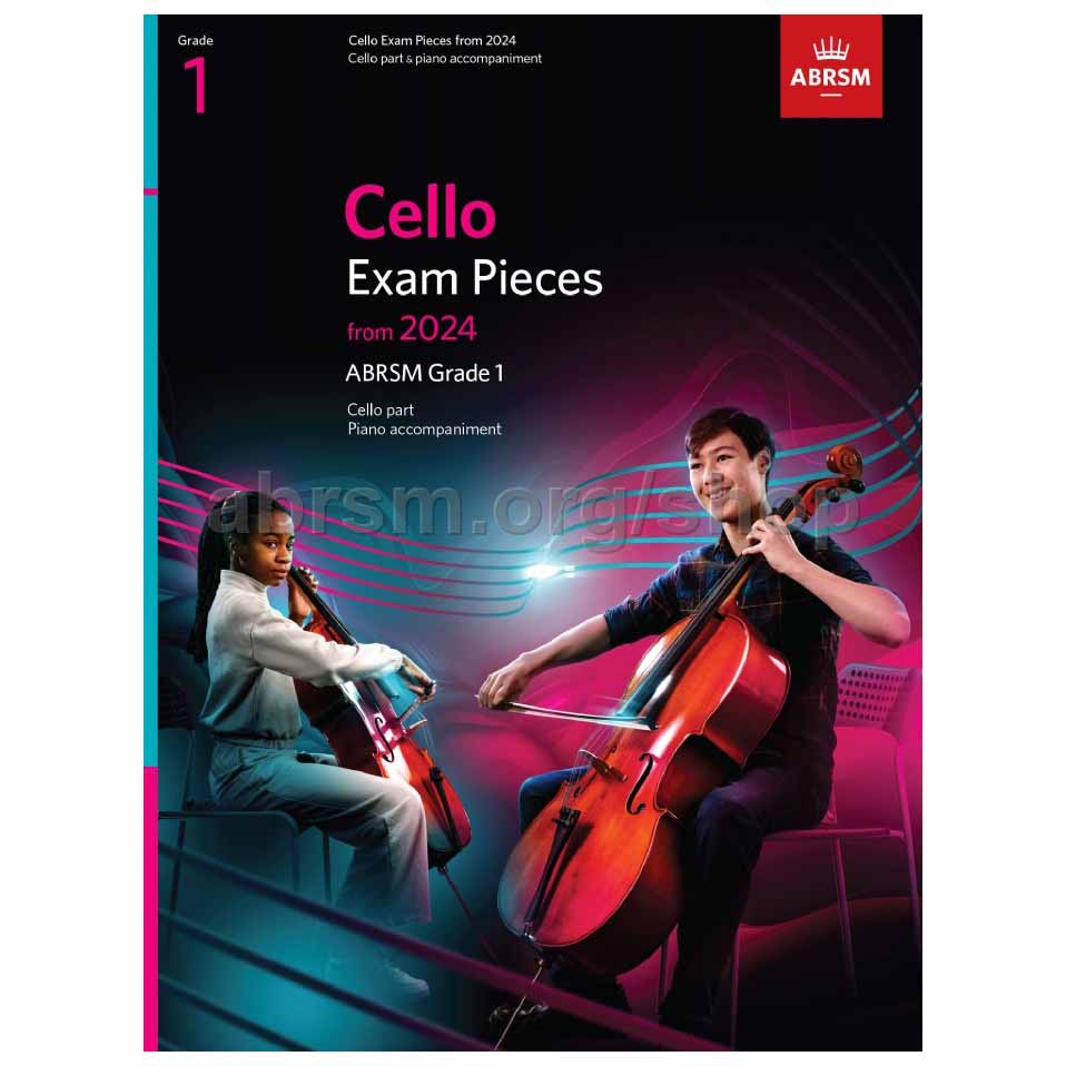 Cello Exam Pieces 2024, Score & Part, Grade 1