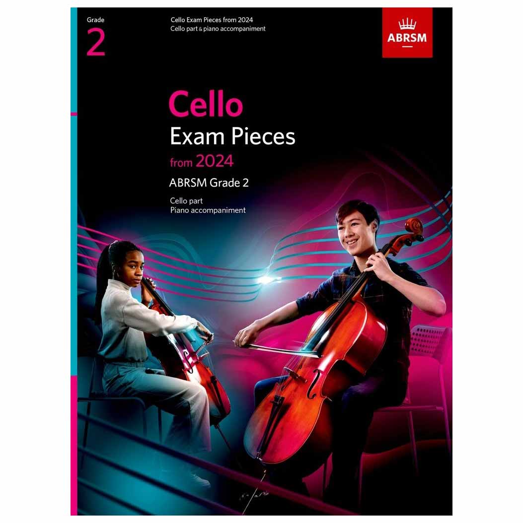 Cello Exam Pieces 2024, Score & Part, Grade 2