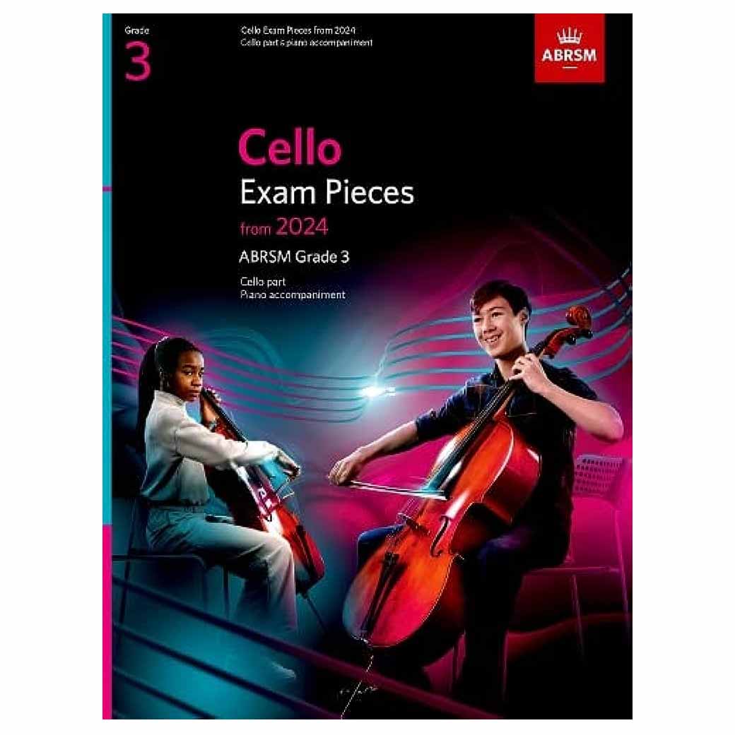 Cello Exam Pieces 2024, Score & Part, Grade 3
