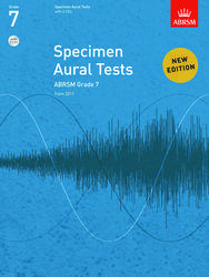 Specimen Aural Tests Grade 7 with 2 CD's