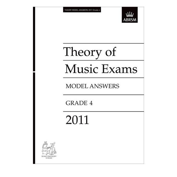 ABRSM - Theory of Music Exams 2011 Model Answers  Grade 4