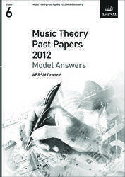 Music Theory Past Papers 2012 Model Answers  Grade 6