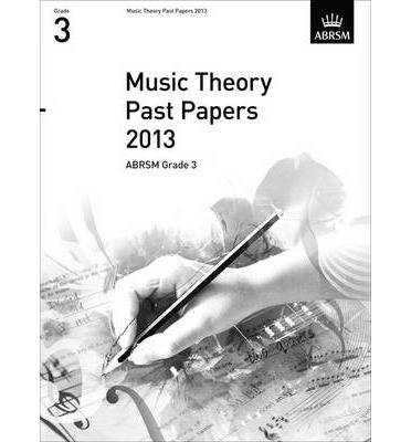 Music Theory Past Papers 2013  Grade 3