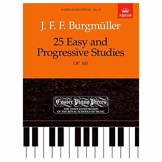 Burgmuller - 25 Easy and Progressive Studies, Op. 100