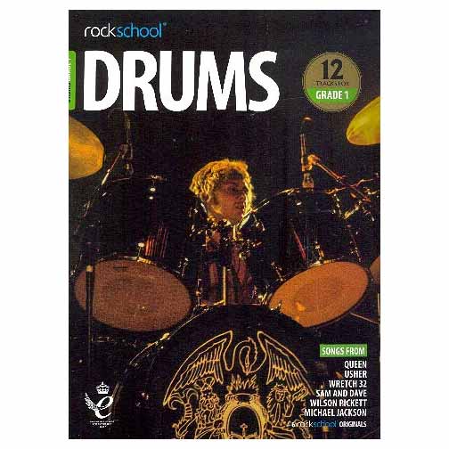 Rockschool Drums, Book 1 & Online Audio (2018)