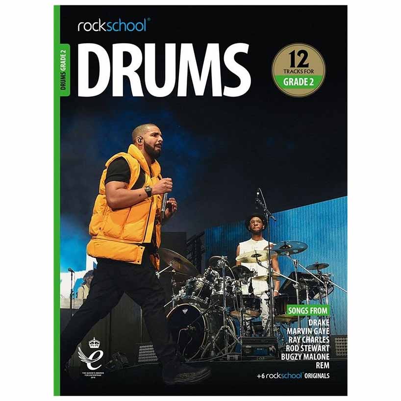 Rockschool Drums, Book 2 & Online Audio (2018)