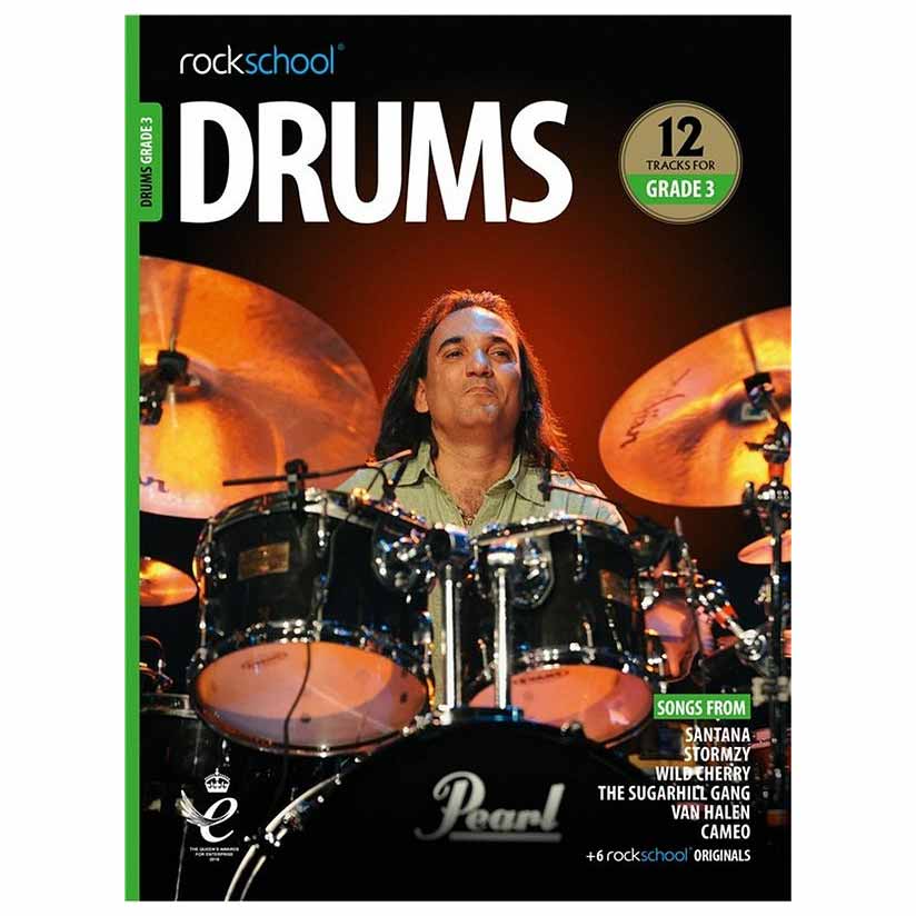 Rockschool Drums, Book 3 & Online Audio (2018)