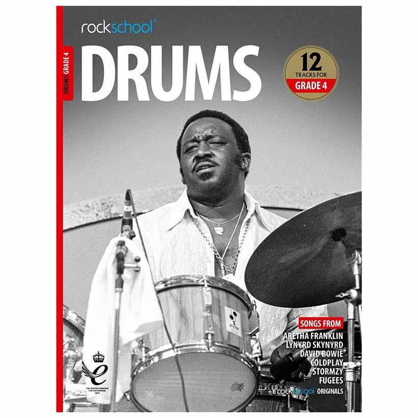 Rockschool Drums, Book 4 & Online Audio (2018)