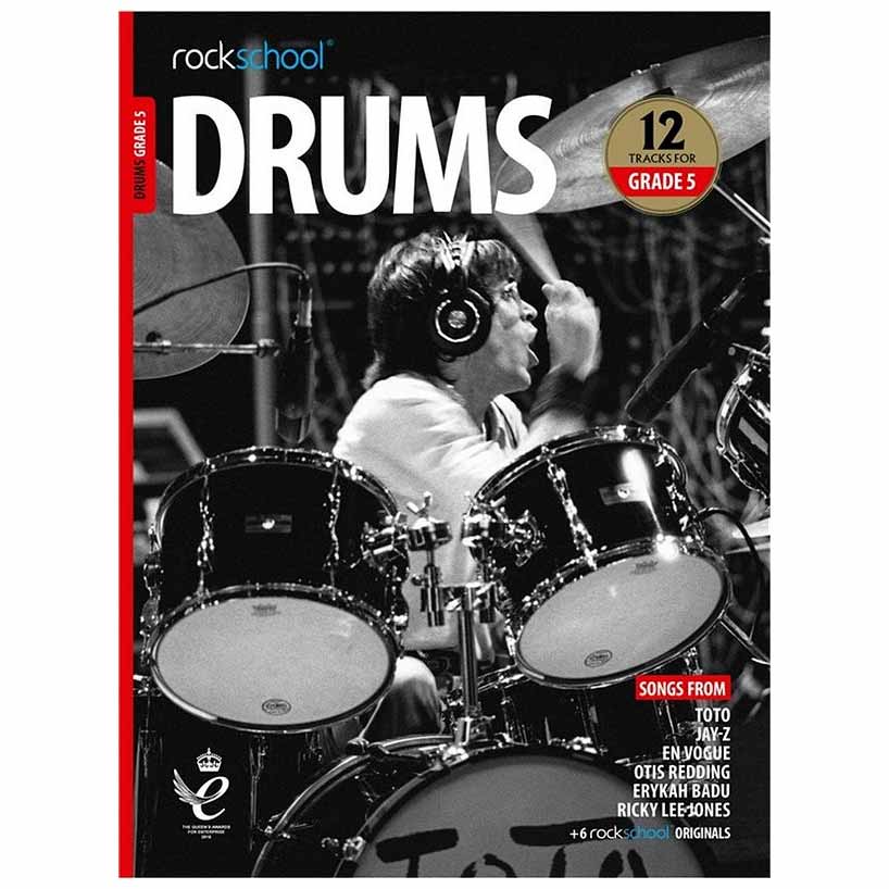 Rockschool Drums, Book 5 & Online Audio (2018)
