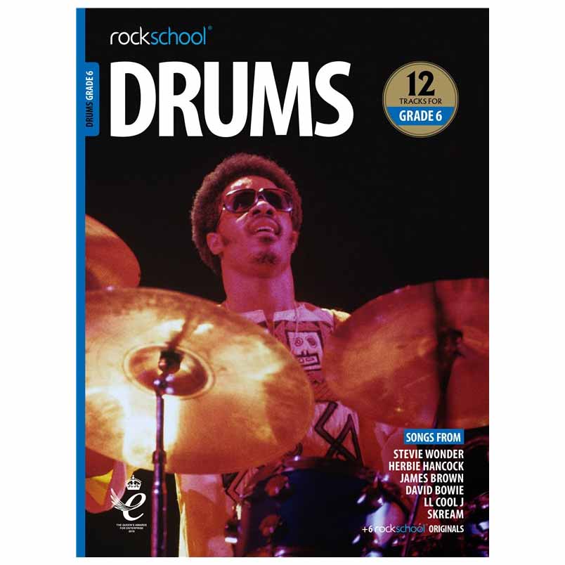 Rockschool Drums, Book 6 & Online Audio (2018)